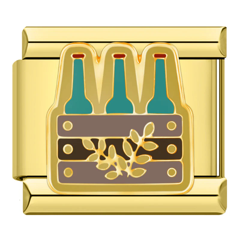 Crate of wine