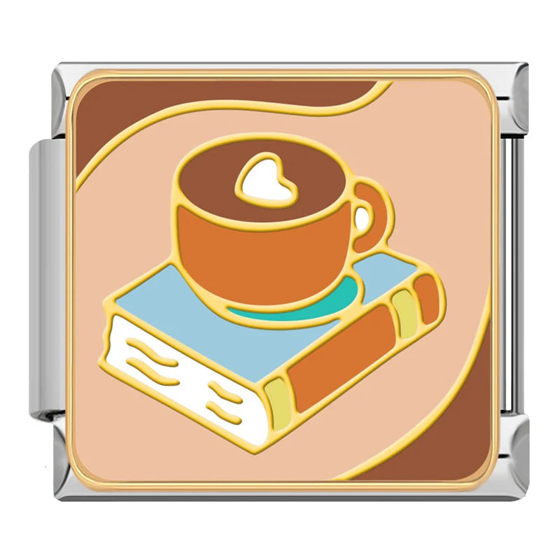 Coffee and book