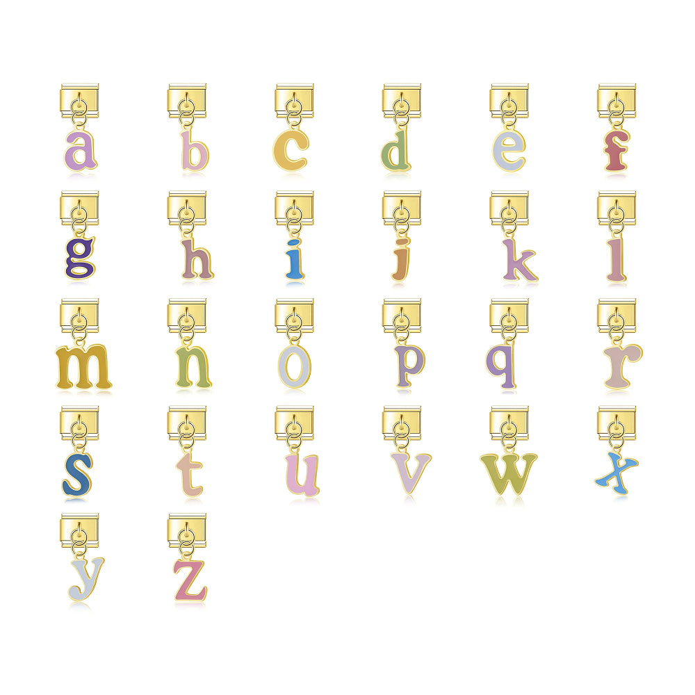Colored letters