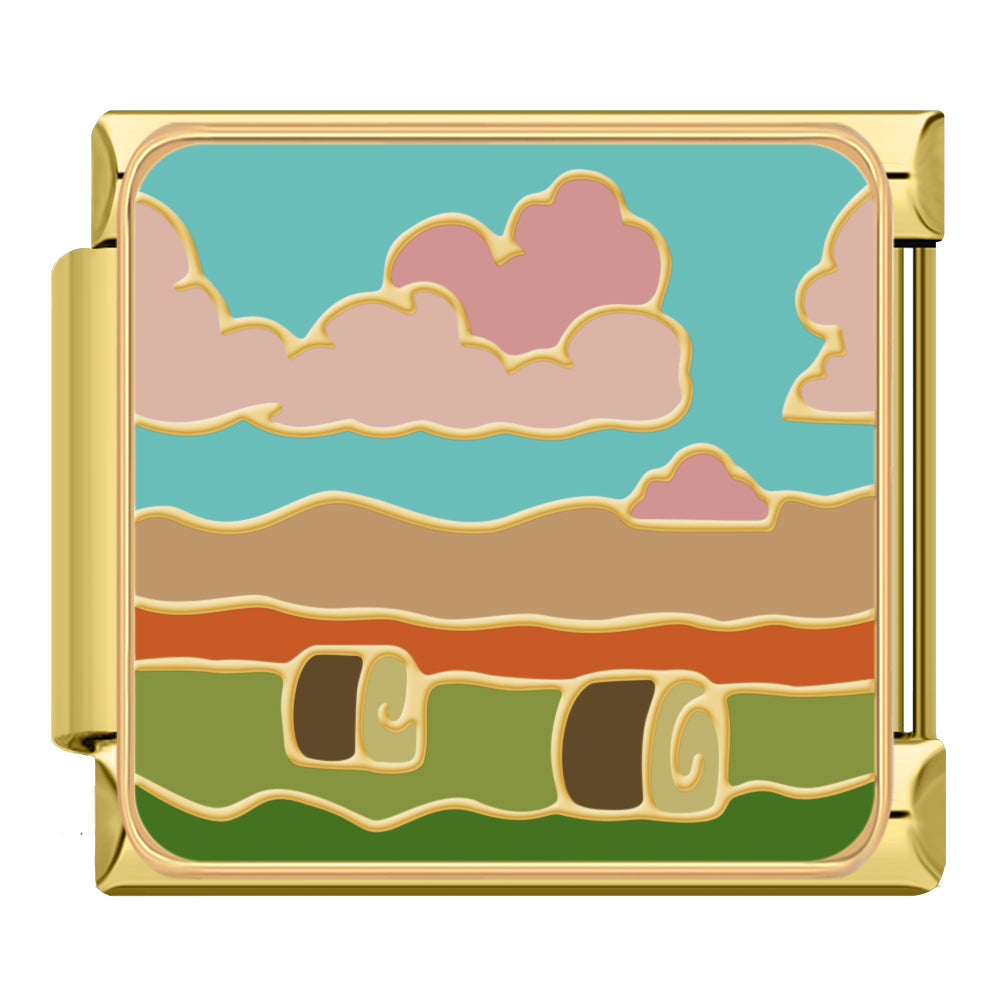 Countryside Hay Bales
