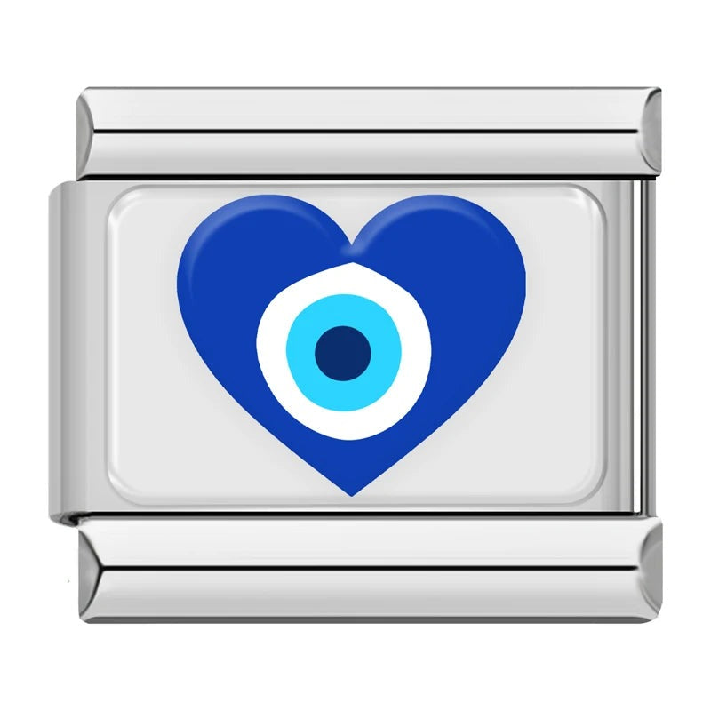 Evil eye heart