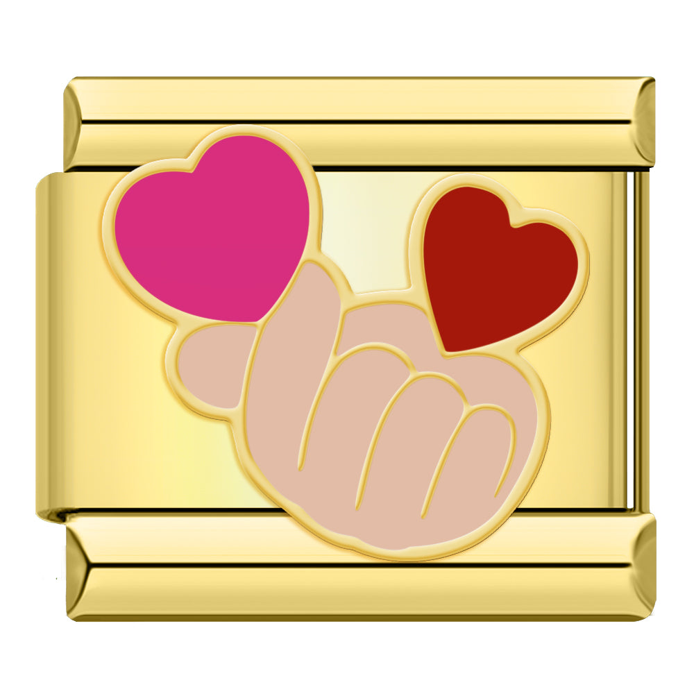 Finger heart