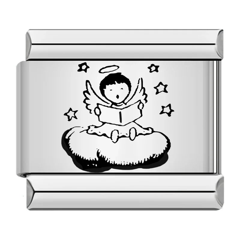 Angel reading