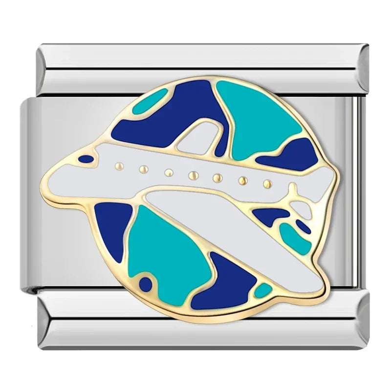 Plane - MyItalianBracelet