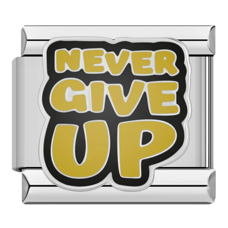 Never give up