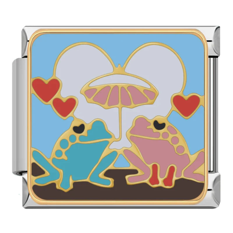 Frogs in love