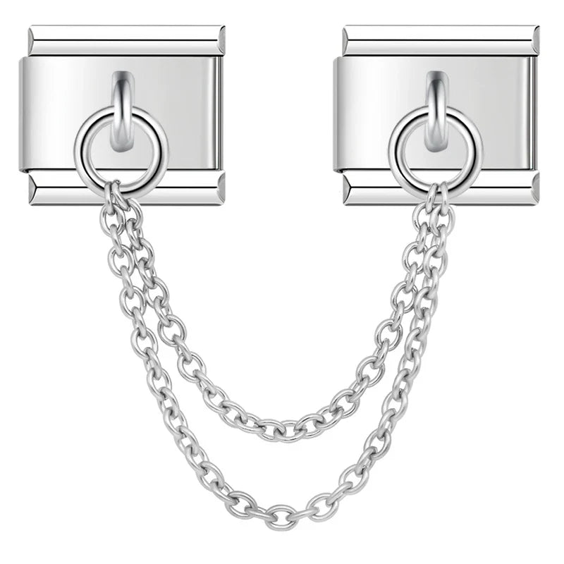 Linked charms chain