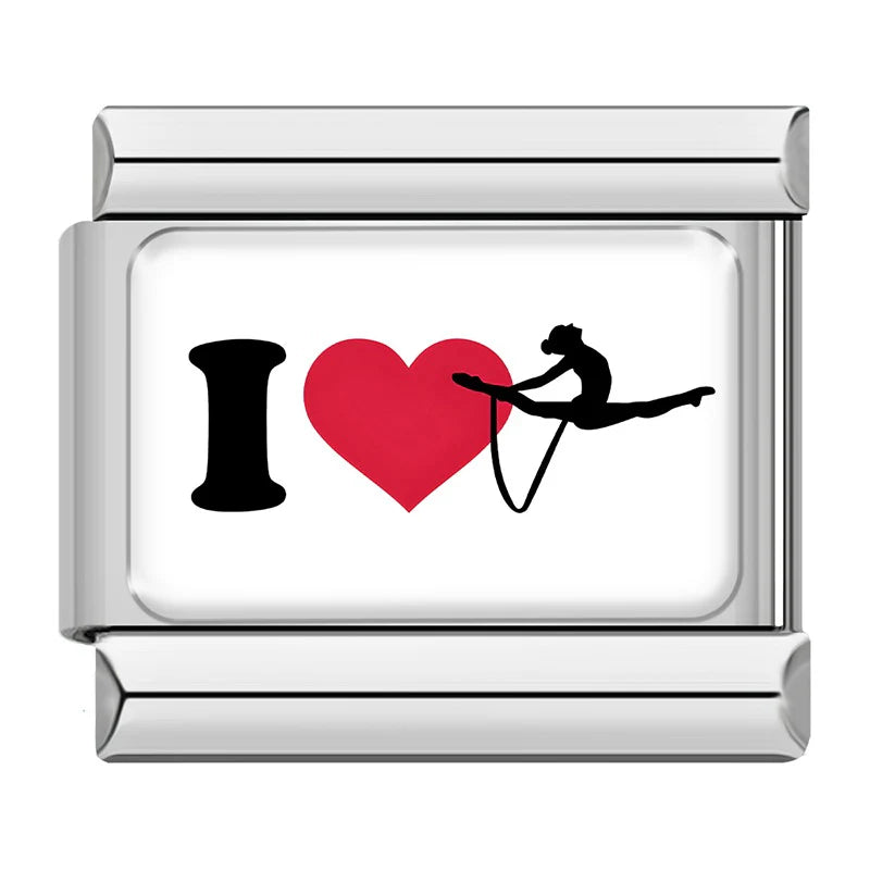 I love gymnastics