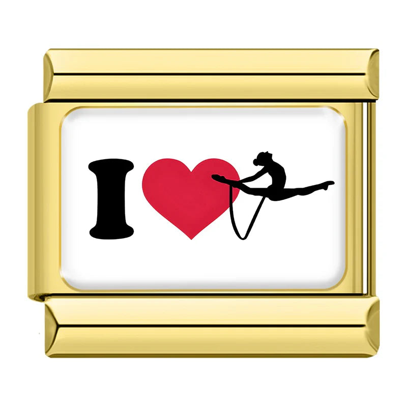I love gymnastics