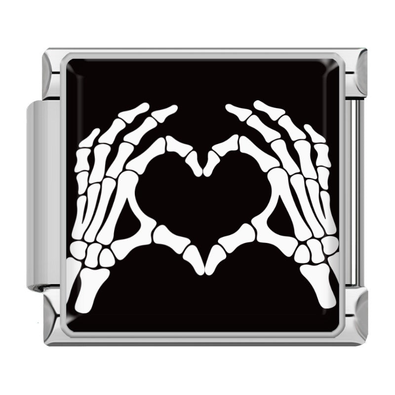 Skeleton Heart Hands