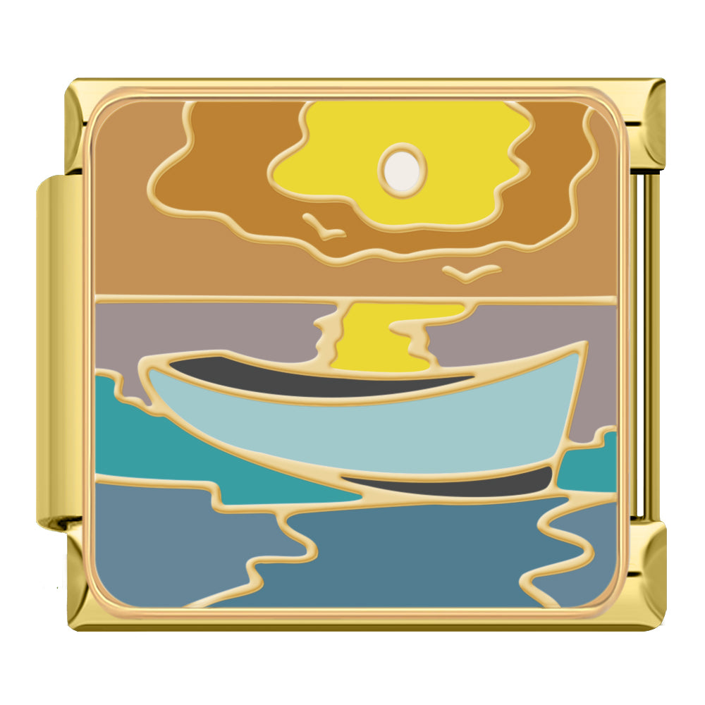 Sunset Boat