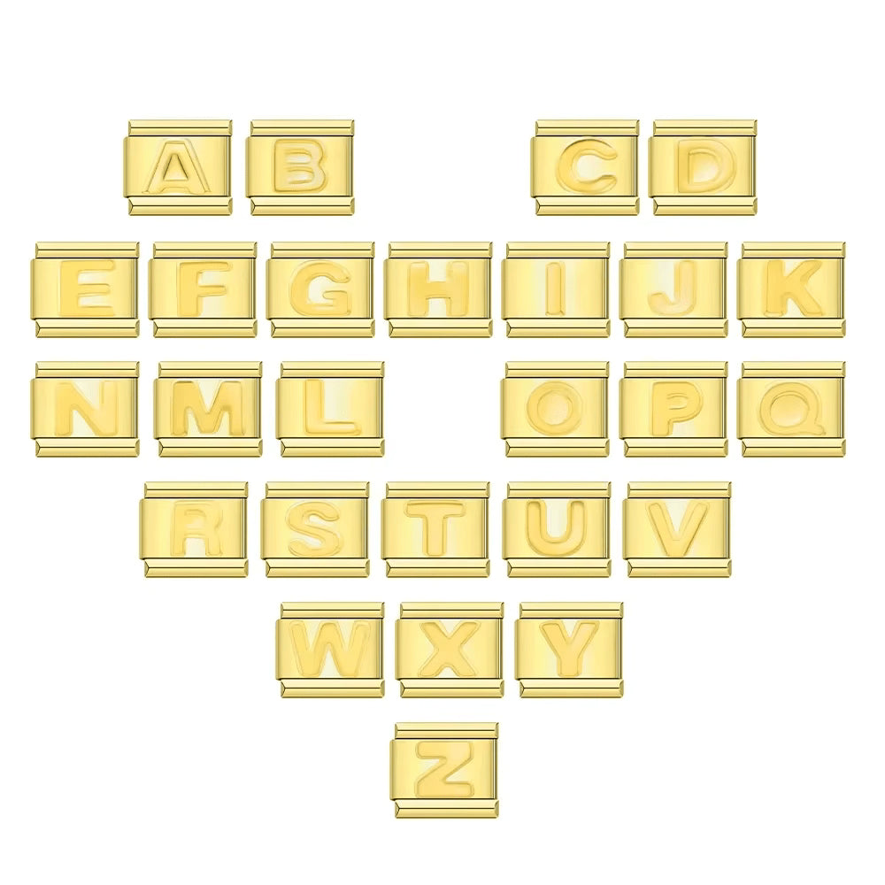 Golden letters