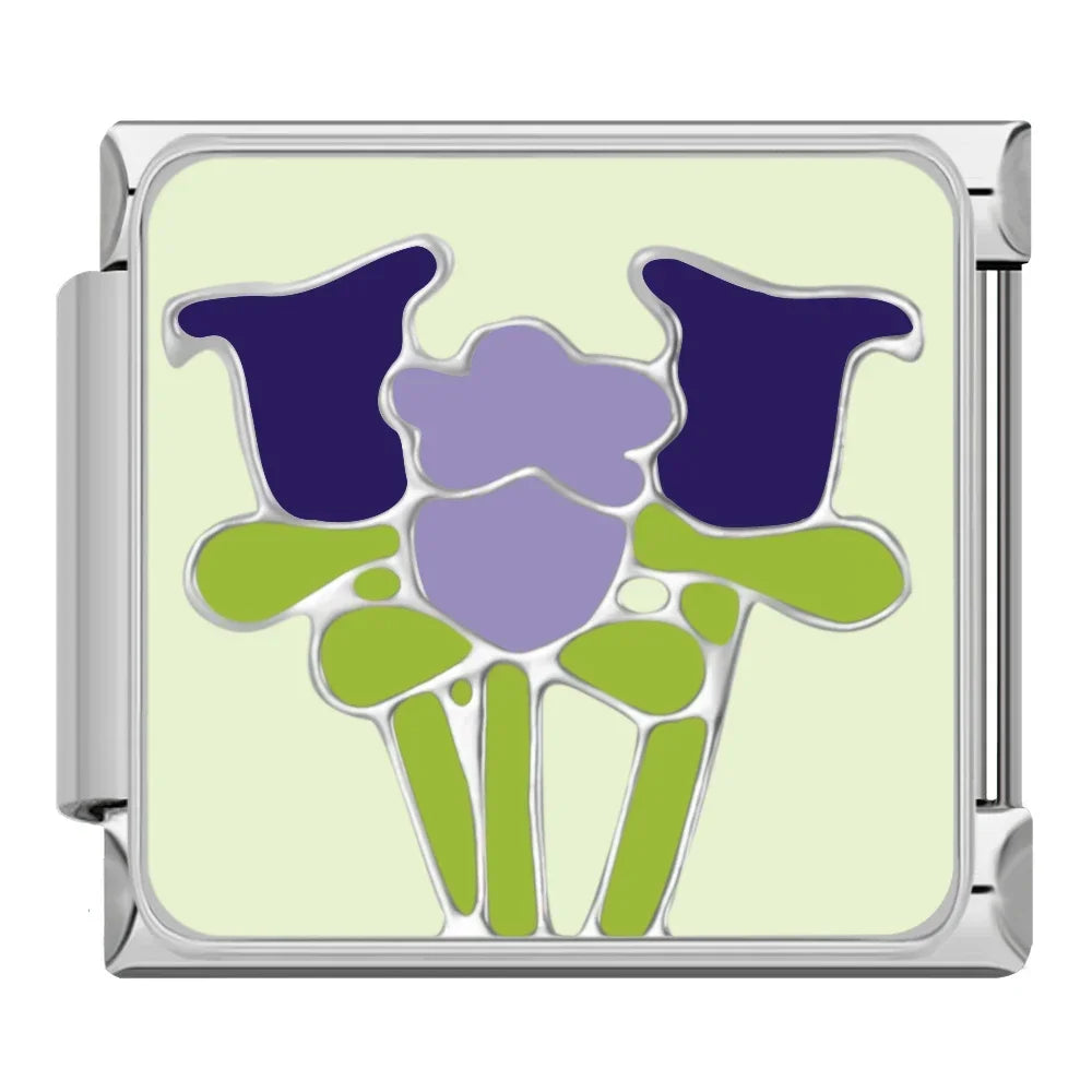 Flowers - MyItalianBracelet