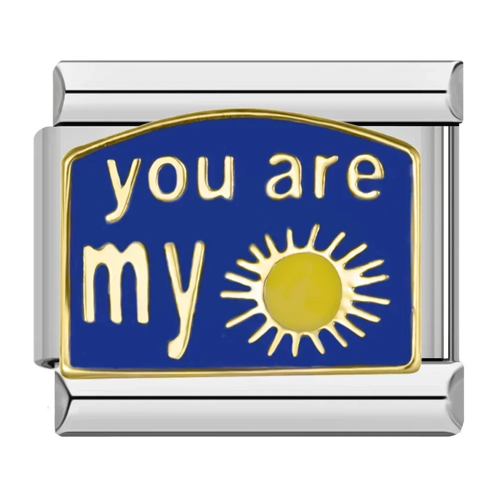 You are my sunshine - MyItalianBracelet