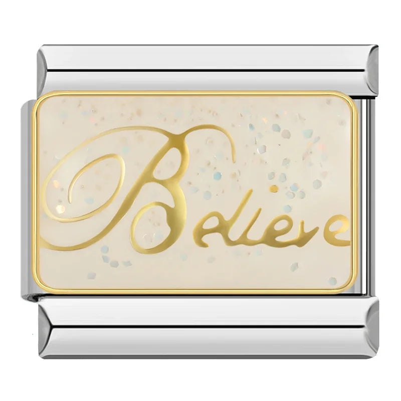 Believe - MyItalianBracelet