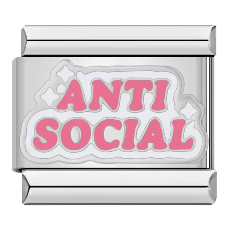 Anti-social - MyItalianBracelet