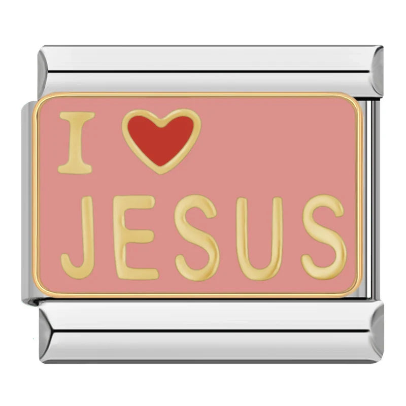 I love jesus - MyItalianBracelet