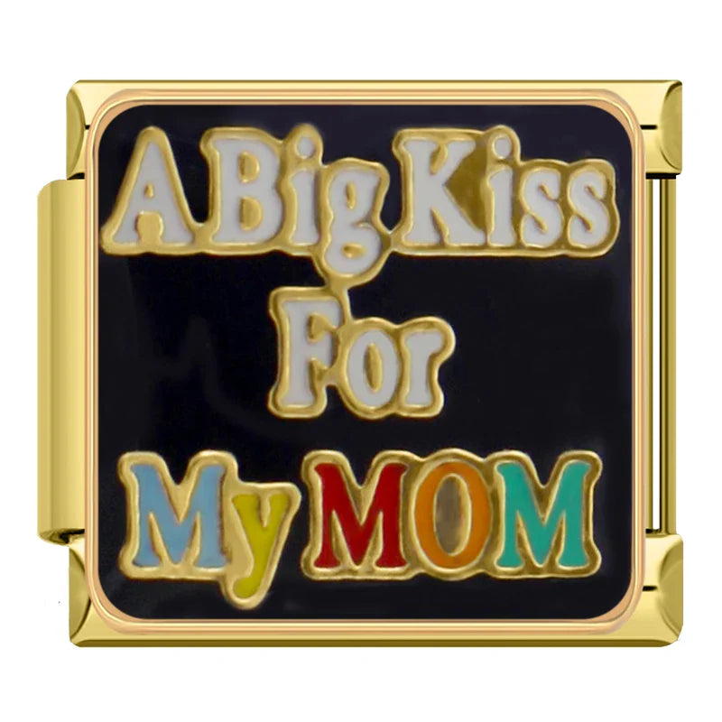 A big kiss for my mom - MyItalianBracelet