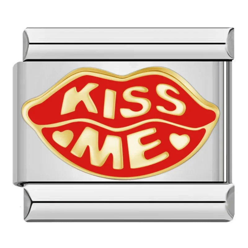 Kiss me - MyItalianBracelet