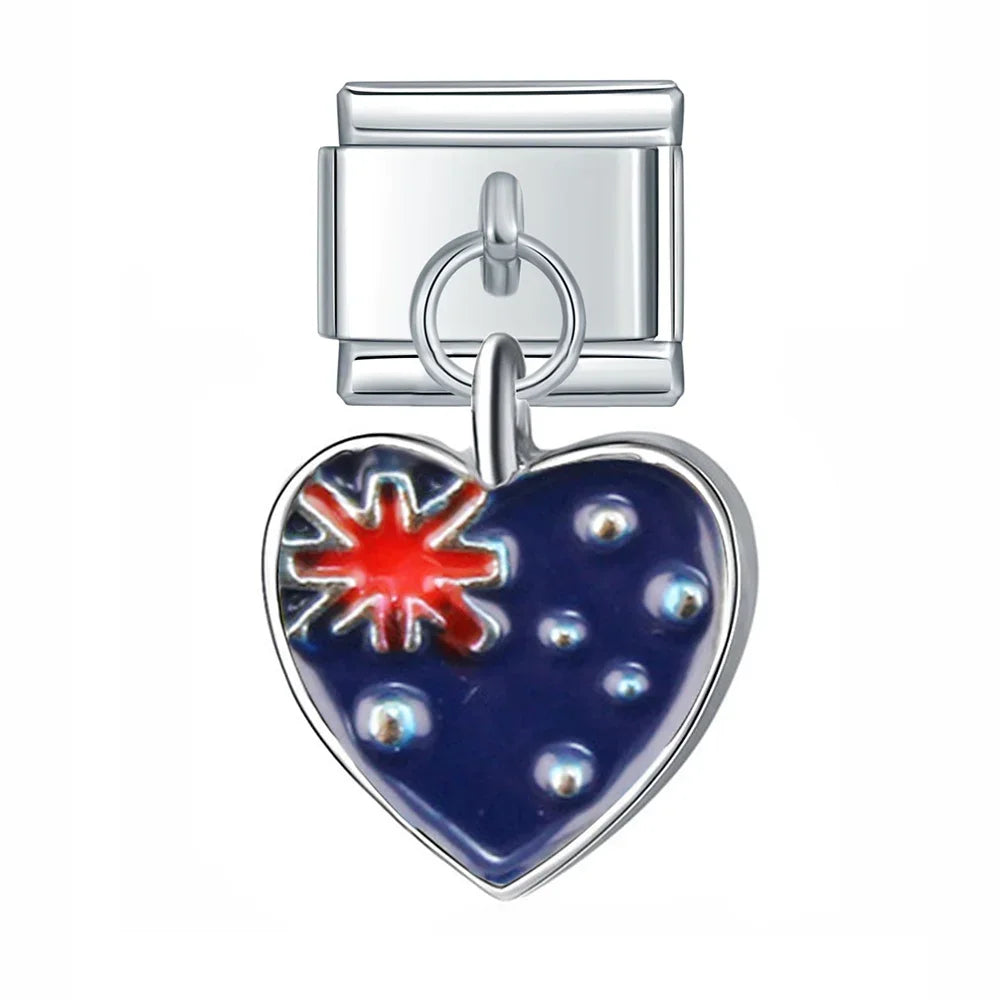 Australian flag - MyItalianBracelet