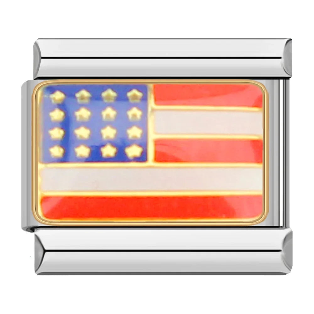 Flag of the United States - MyItalianBracelet