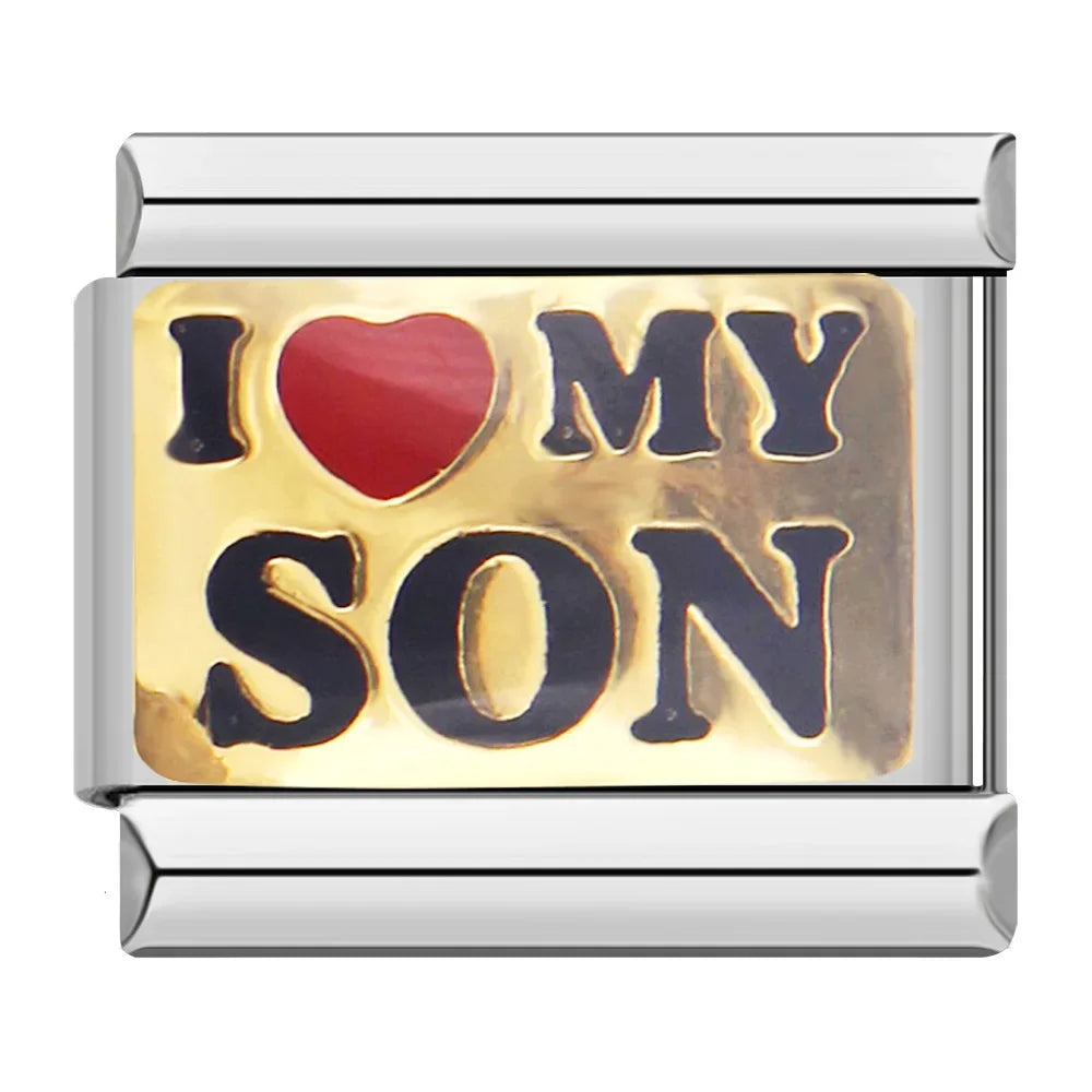 I love my son - MyItalianBracelet