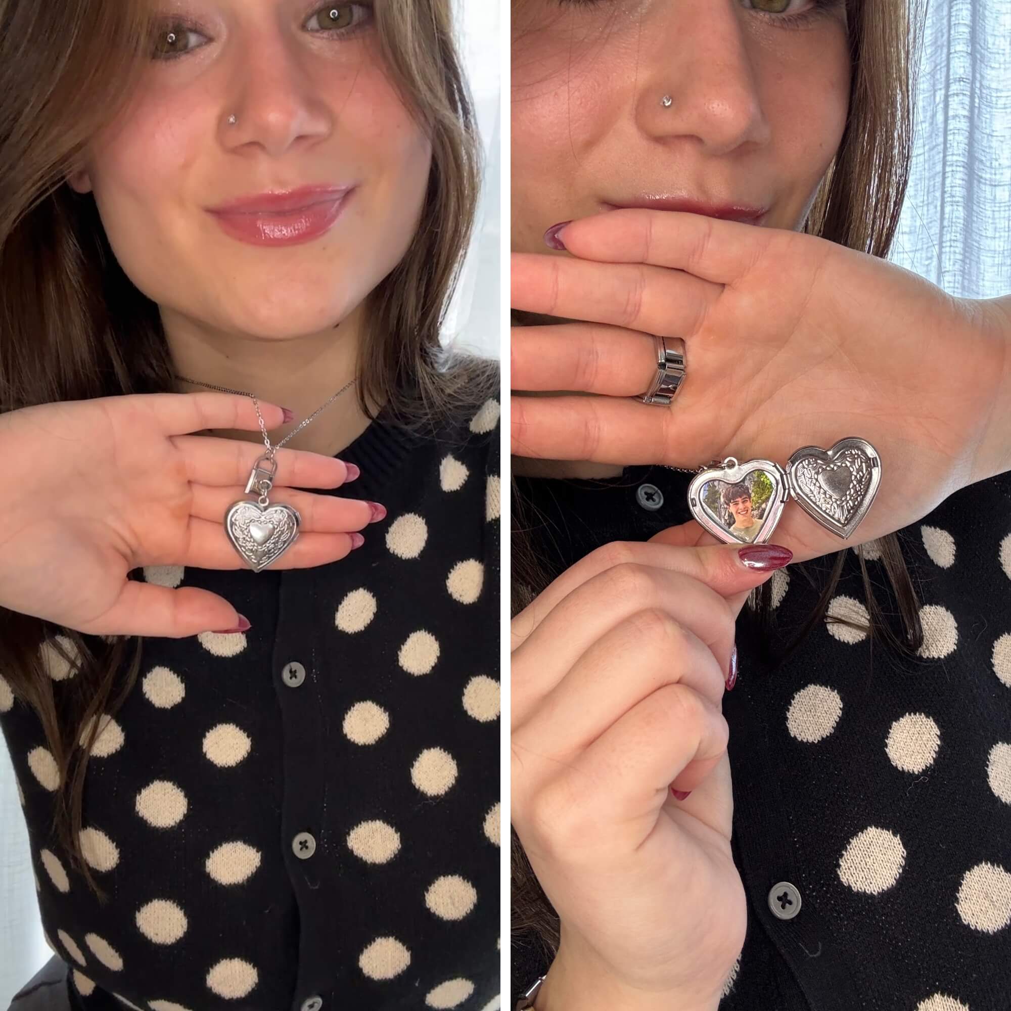 BIg Heart Locket