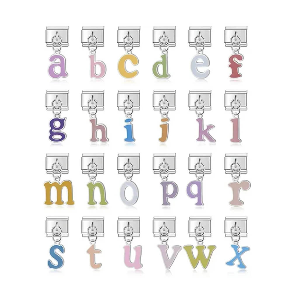 Colored letters
