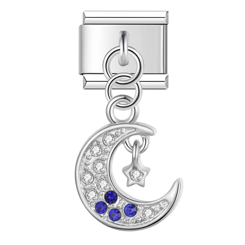 Moon and star