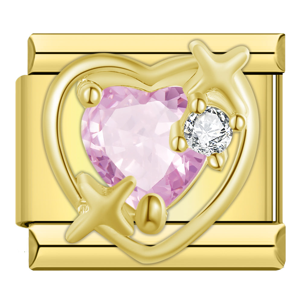 Pink Crystal Heart