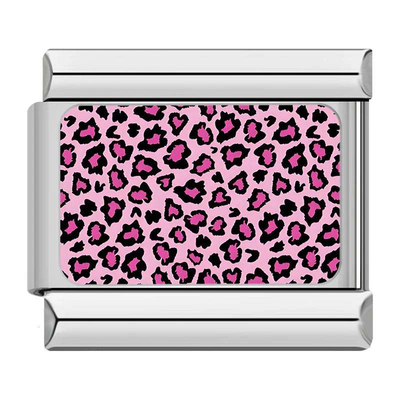 Pink cheetah print