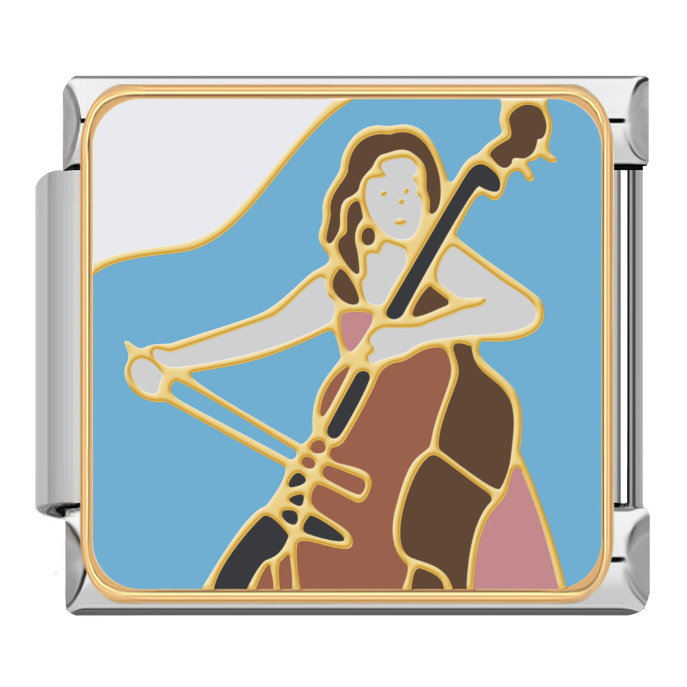 Playing cello