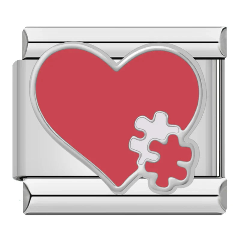 Puzzle in heart