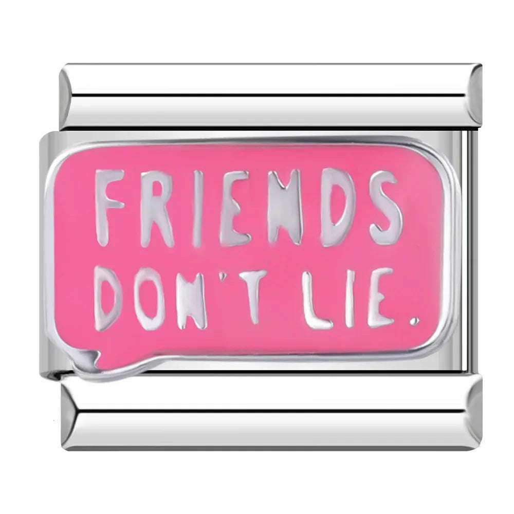 Friends don't lie - MyItalianBracelet