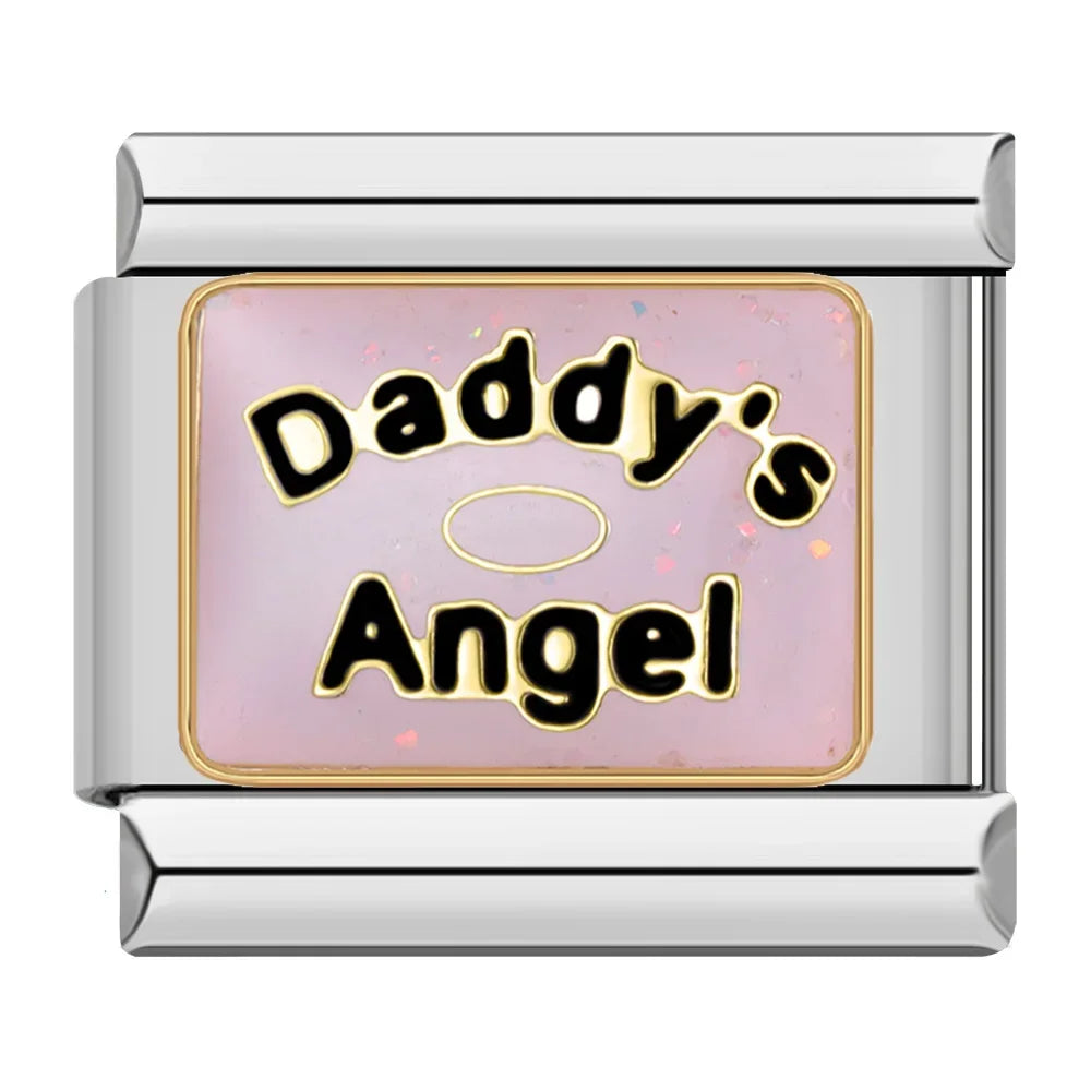 Daddy’s angel - MyItalianBracelet