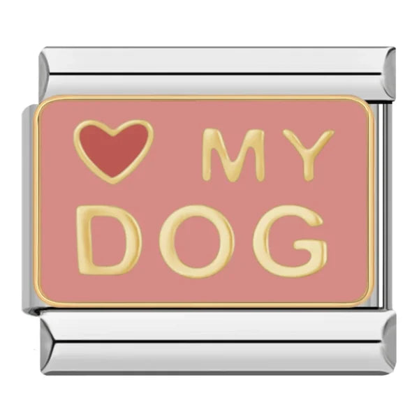 Love my dogs - MyItalianBracelet