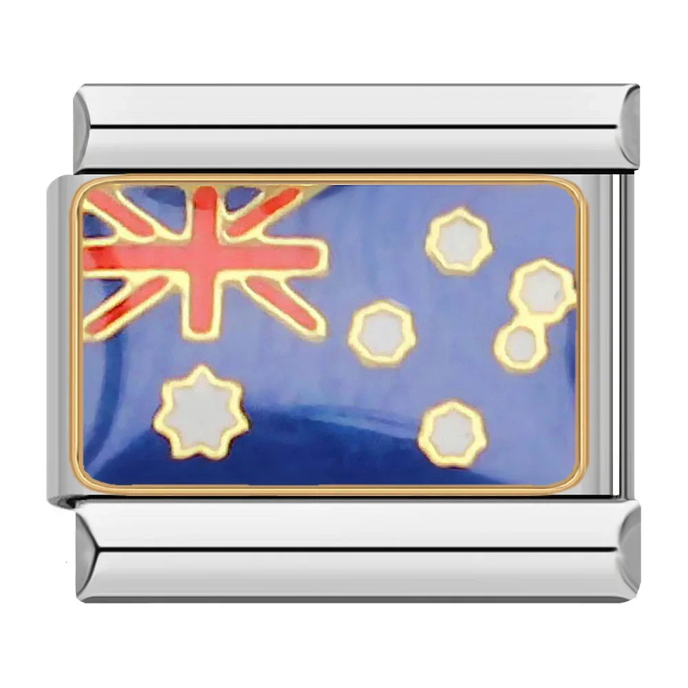 Australian flag - MyItalianBracelet