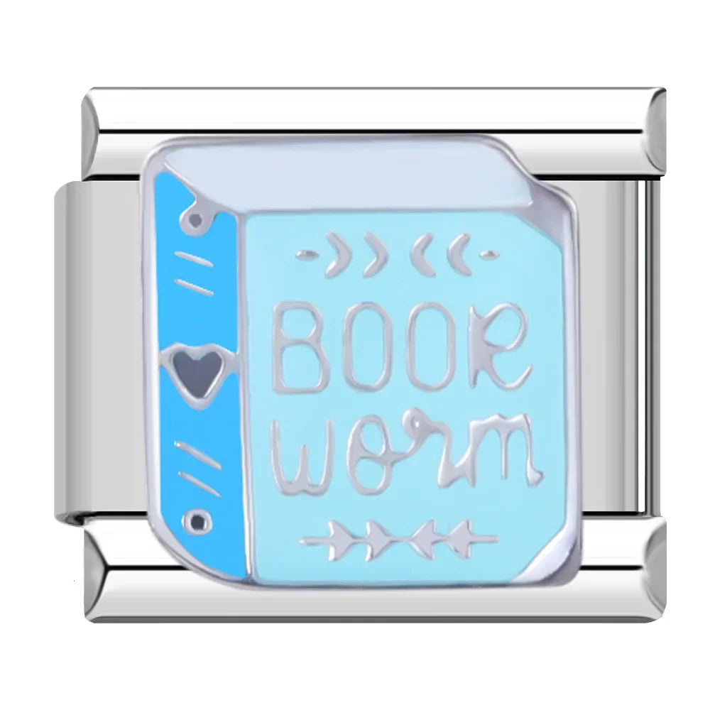 Book worm - MyItalianBracelet