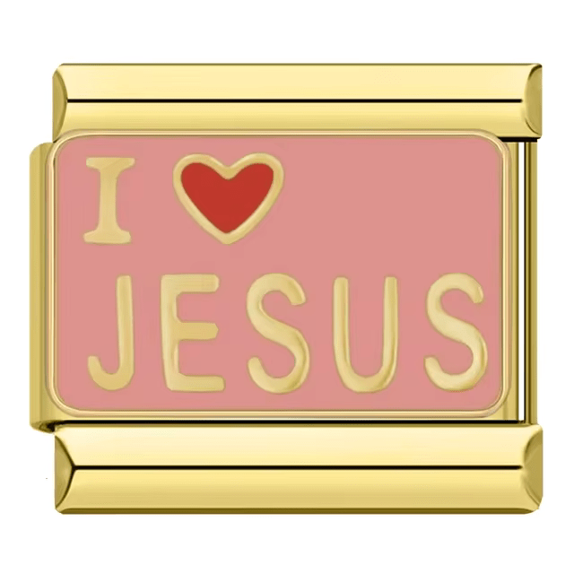 I love jesus - MyItalianBracelet