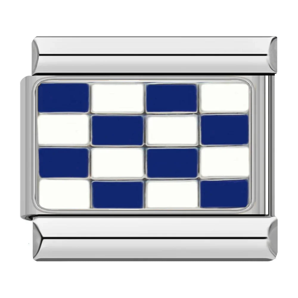 Checkerd flag - MyItalianBracelet