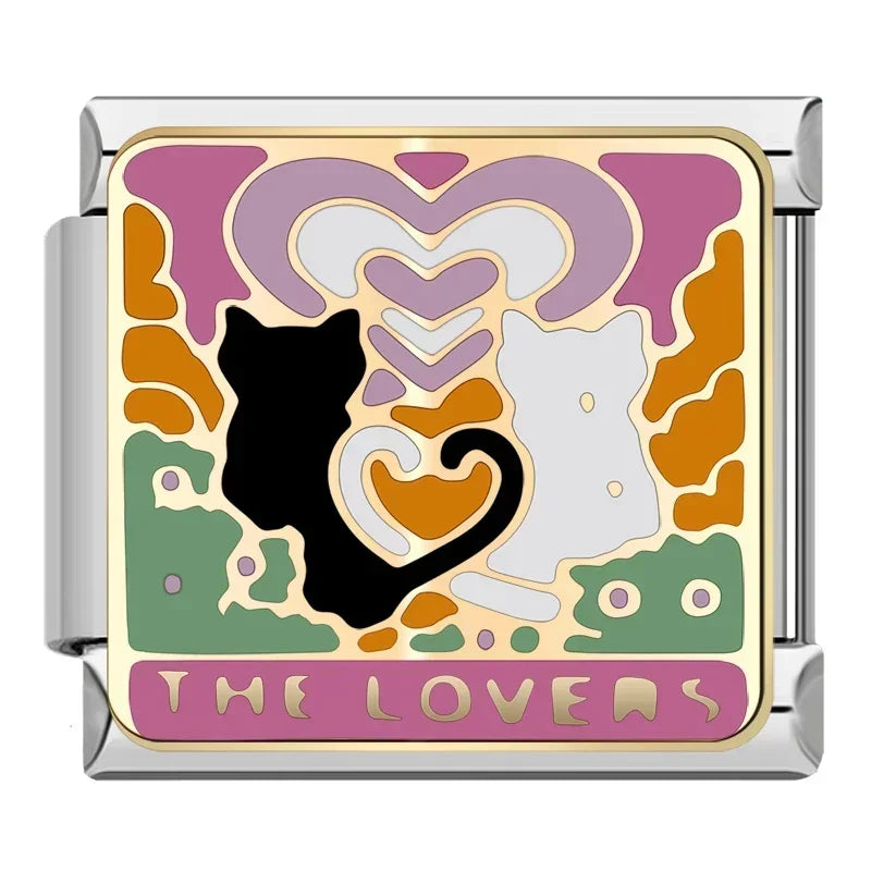 Cats in love - MyItalianBracelet