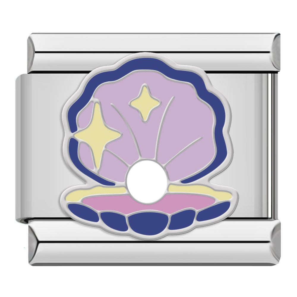 Seashell with a pearl