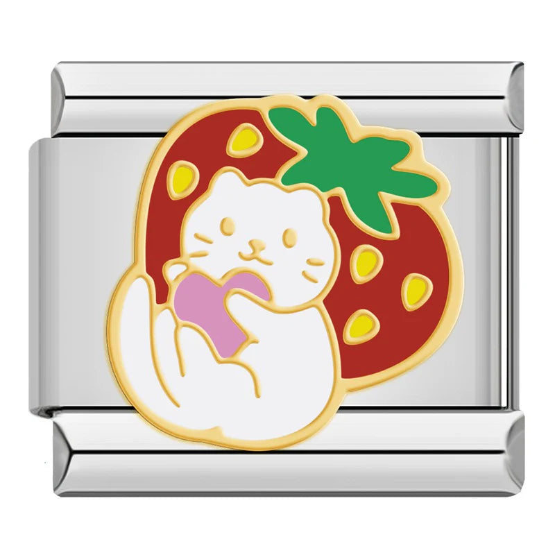 Strawberry cat