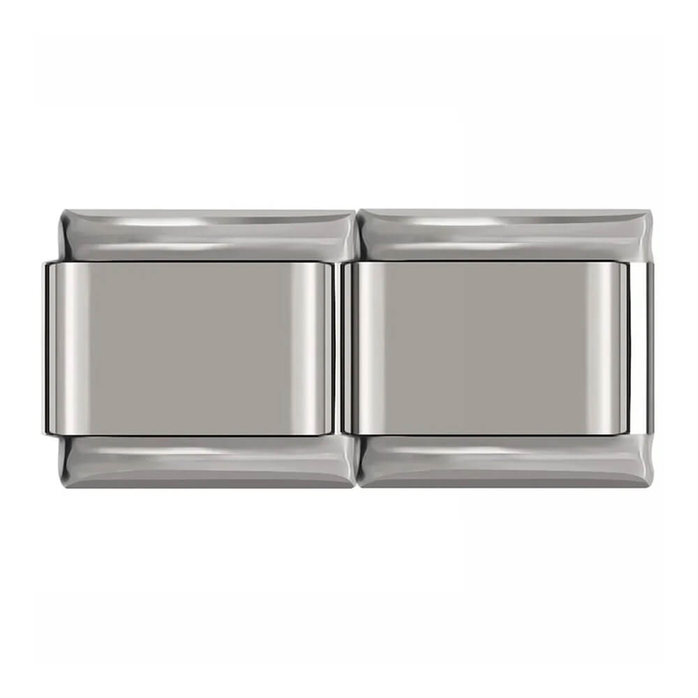Two plain silver